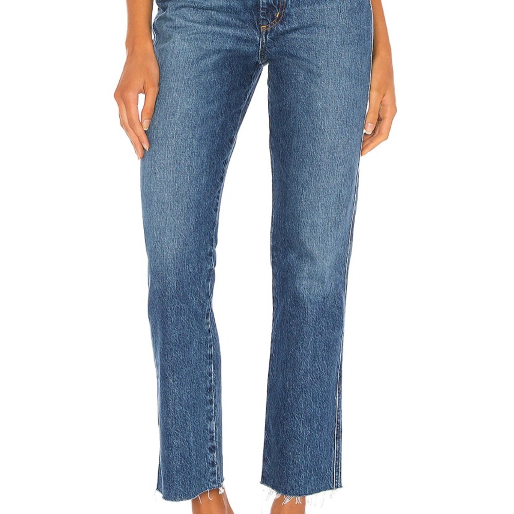 AGOLDE Pinch Waist High Rise Kick in Symbol Sz 29